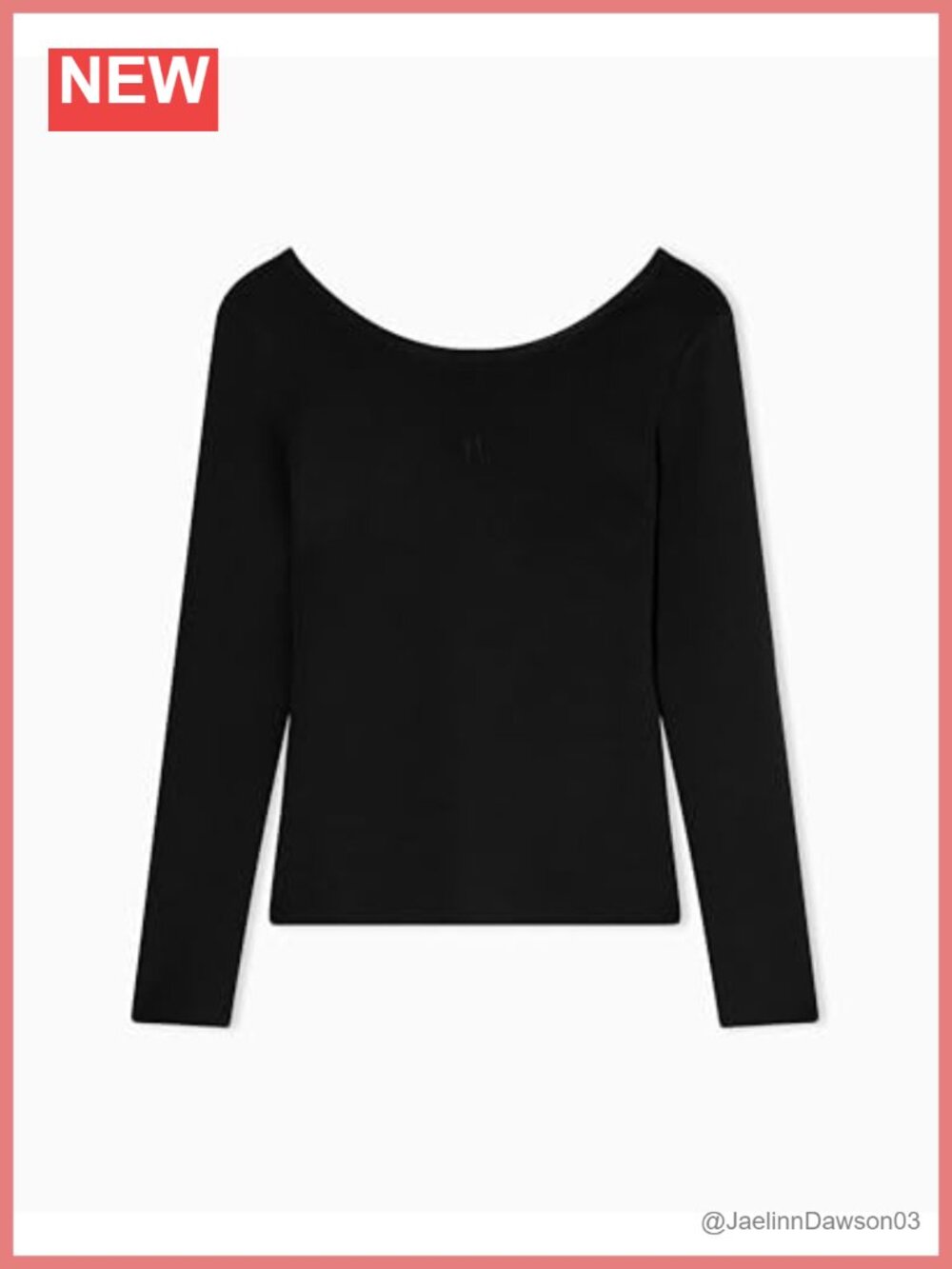 Armani Exchange Icon Logo Bateau Pullover Sweater - Long Sleeve, Boat Neck,